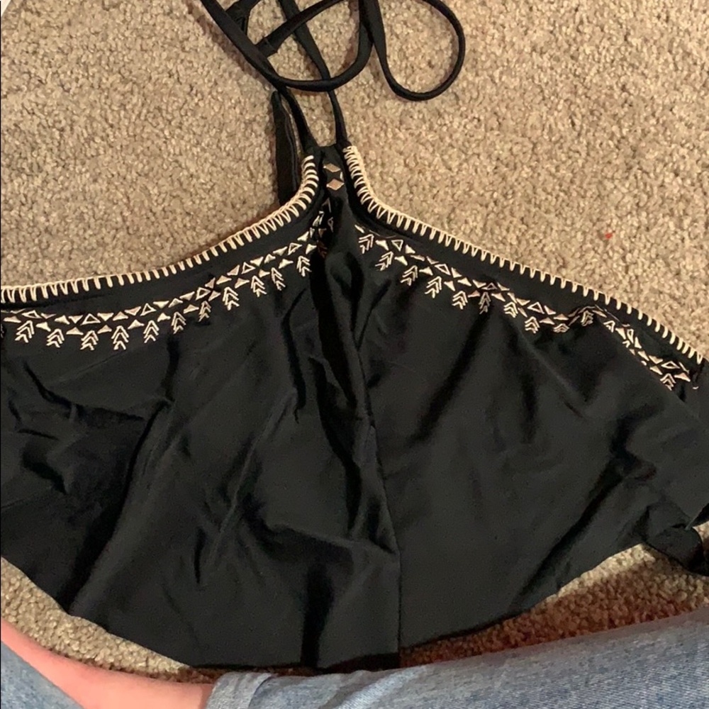 High neck bikini top